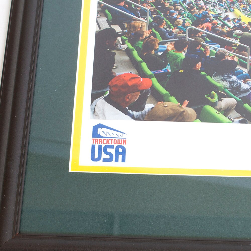 Hayward Field, Inside View, Blakeway Panoramas, 2022, Deluxe Frame, Poster